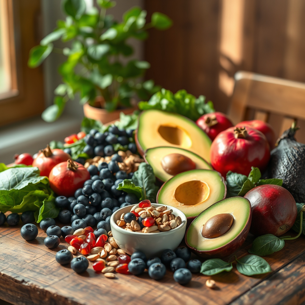 Imagem sobre alimentos que retarda o envelhecimento